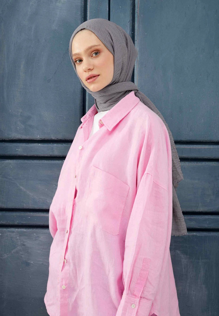 Wrinkled Shawl/ AC-1005