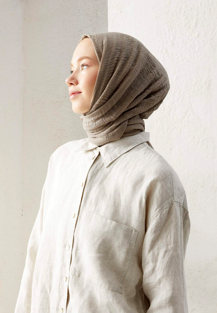 Wrinkled Shawl/ AC-1005