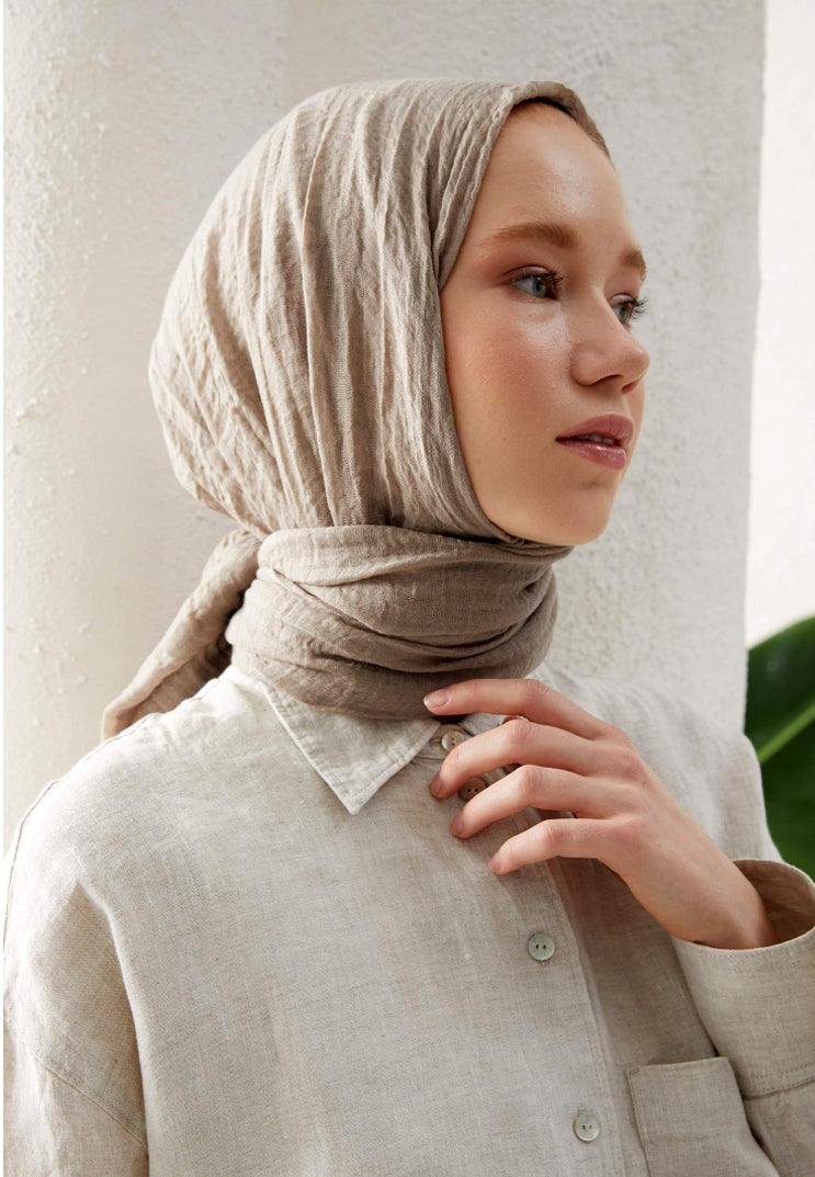 Wrinkled Shawl/ AC-1005