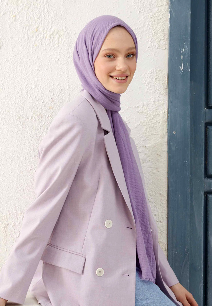 Wrinkled Shawl/ AC-1005