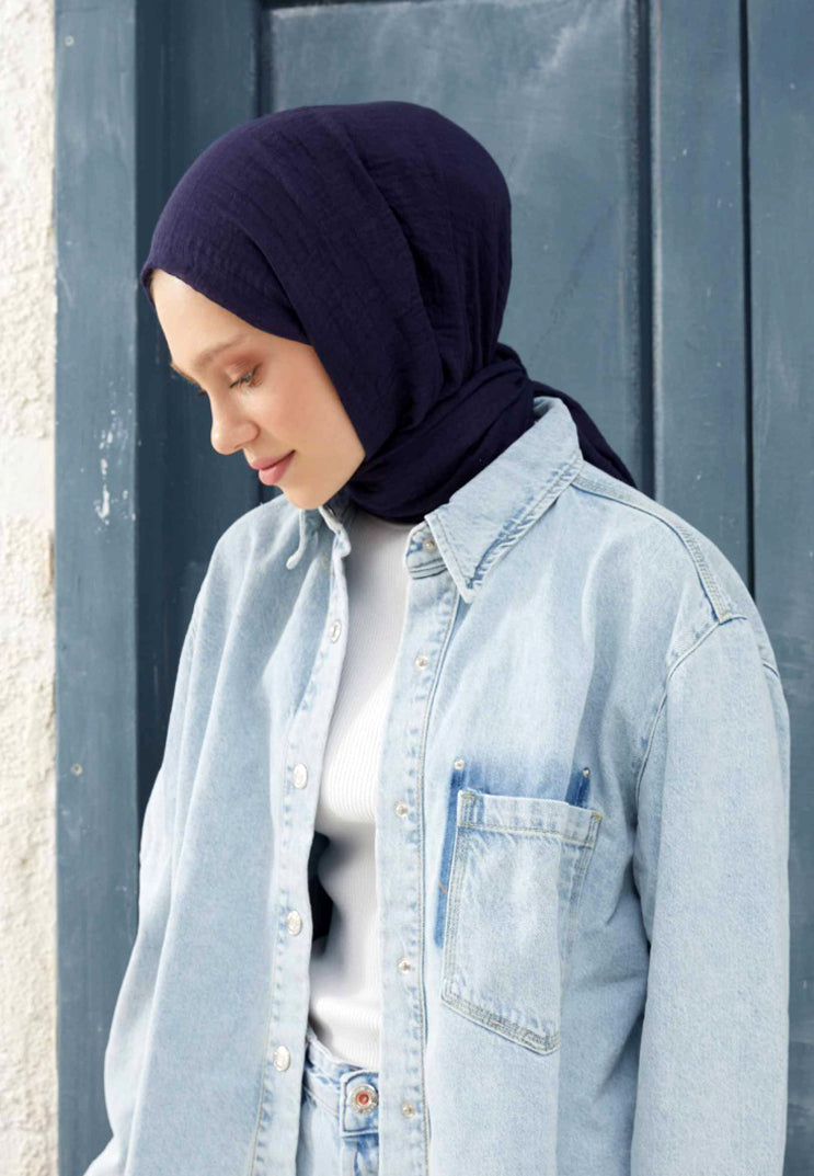 Wrinkled Shawl/ AC-1005