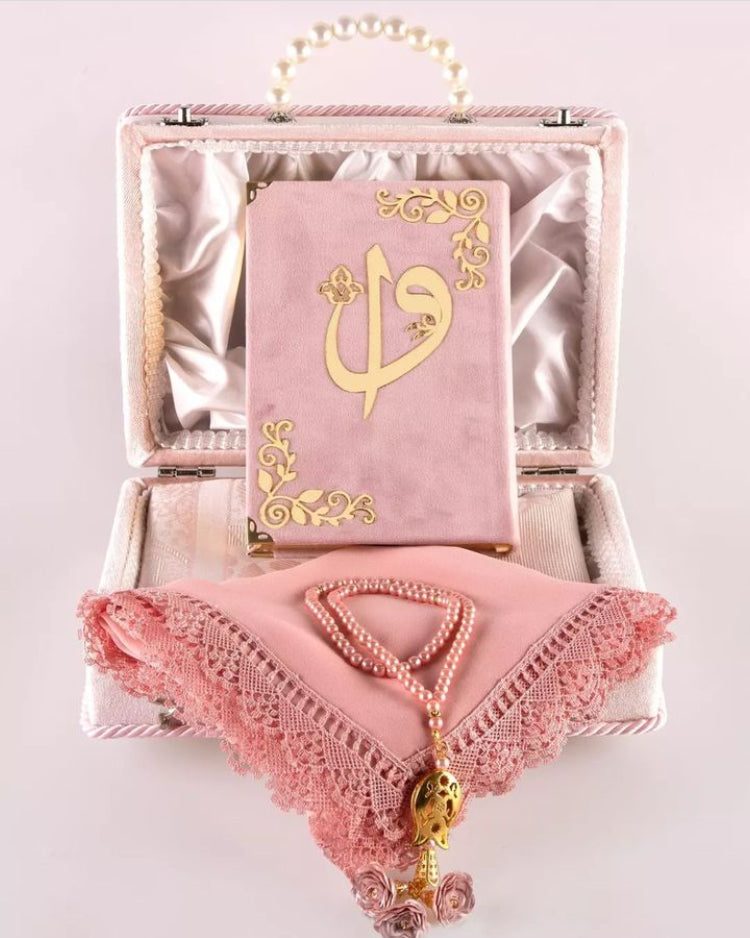 Luxury Bag Gift Prayer Rug Set/AC-6000B