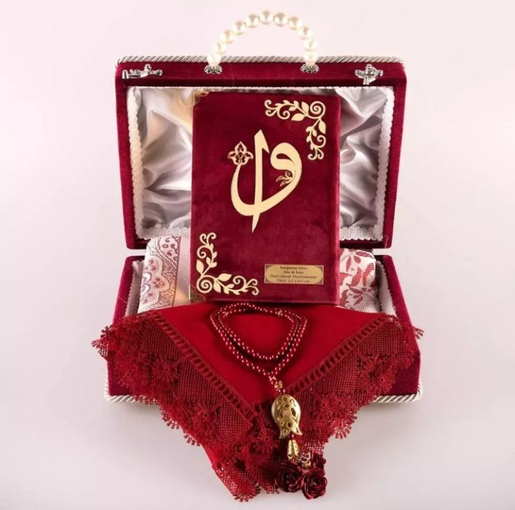 Luxury Bag Gift Prayer Rug Set/AC-6000B