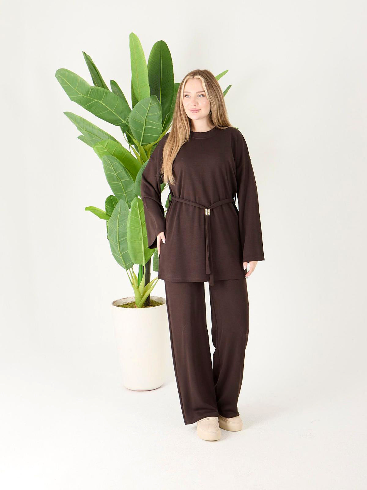 Oysho Fabric Two Pieces Set /AC-2603KH