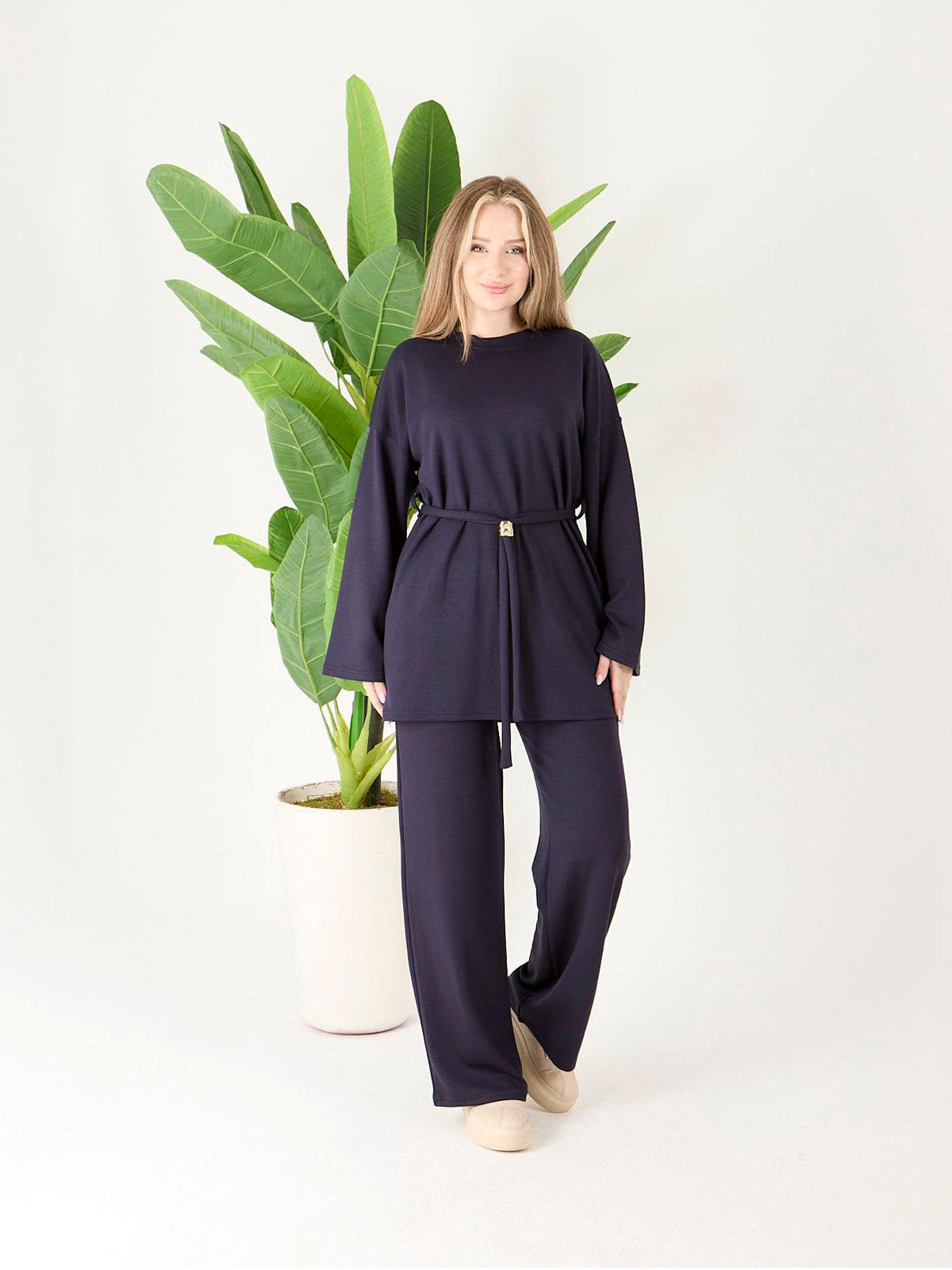 Oysho Fabric Two Pieces Set /AC-2603L