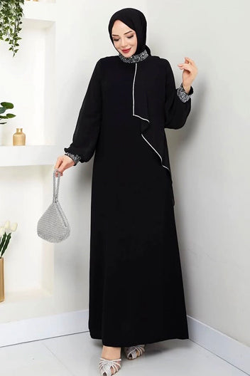 Black Color Evening Dress/AC-2102S