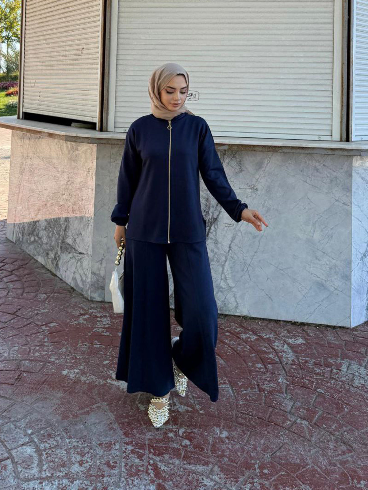 Oysho Fabric Two Pieces Set/AC-2604L