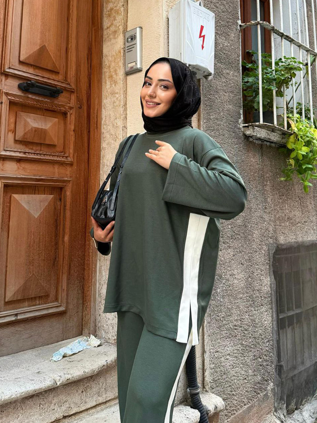 Oysho Fabric Two Pieces Set/AC-2605L