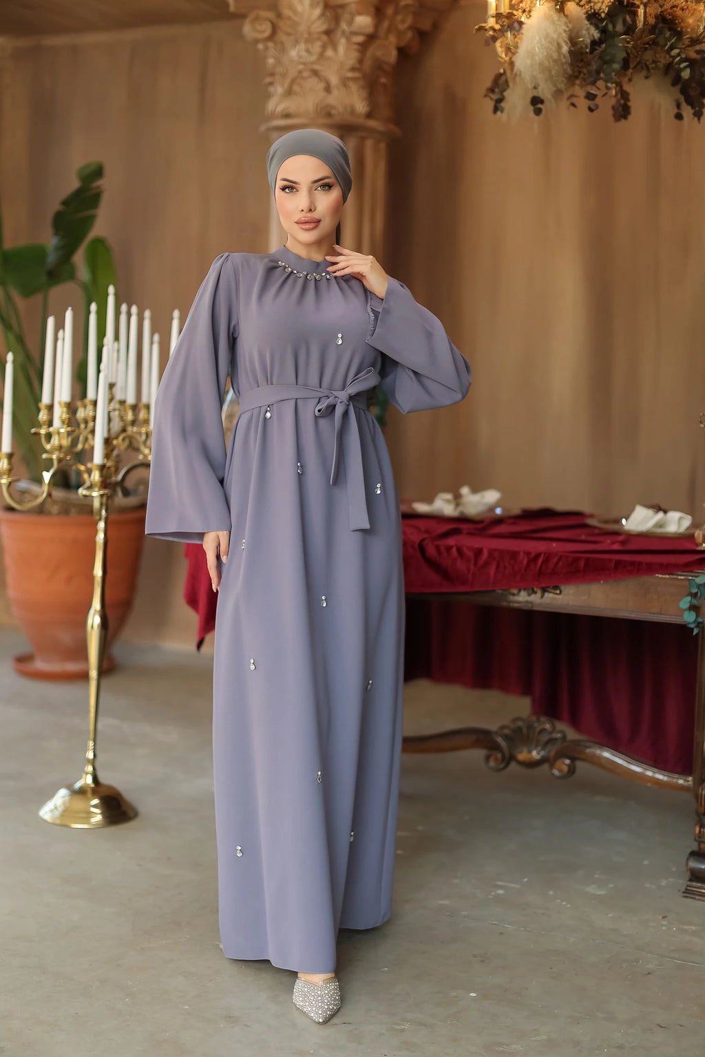 Women Dress/AC-2206GR