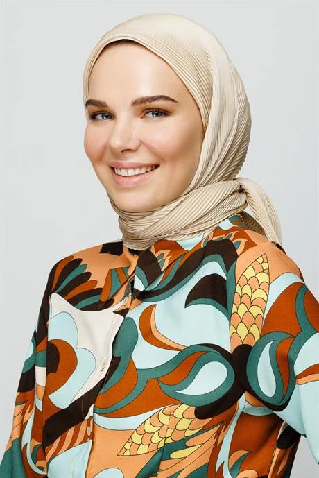 Pleated Shawl-AC-1006