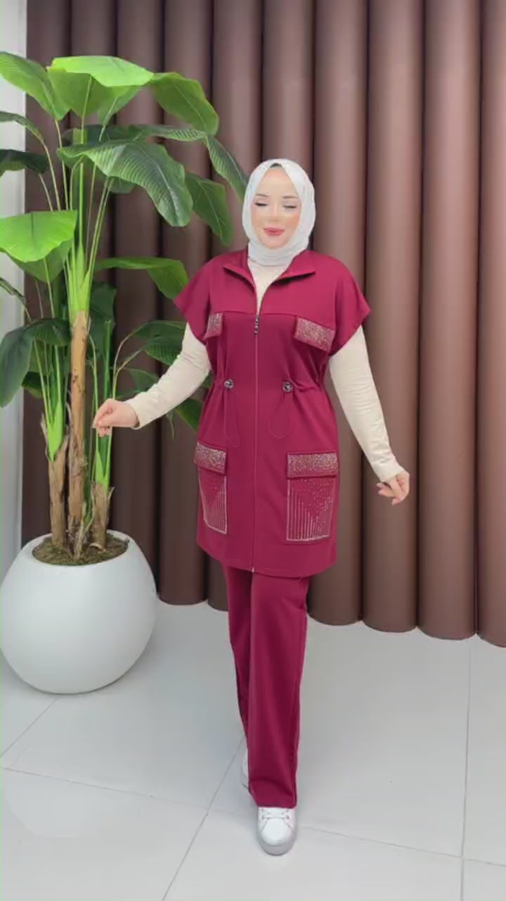 3 Pieces Tracksuit Set/AC-2606BR