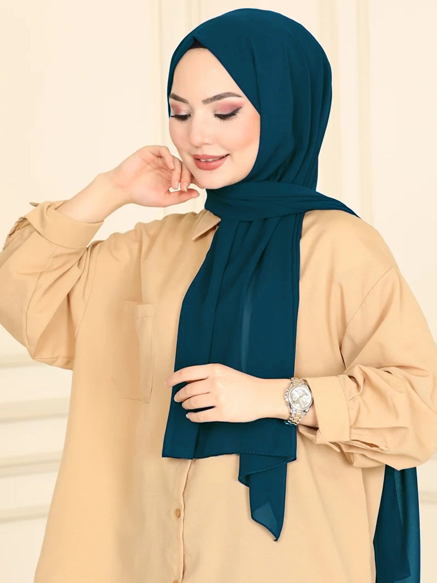 Chiffon Shawl-AC-1001-37