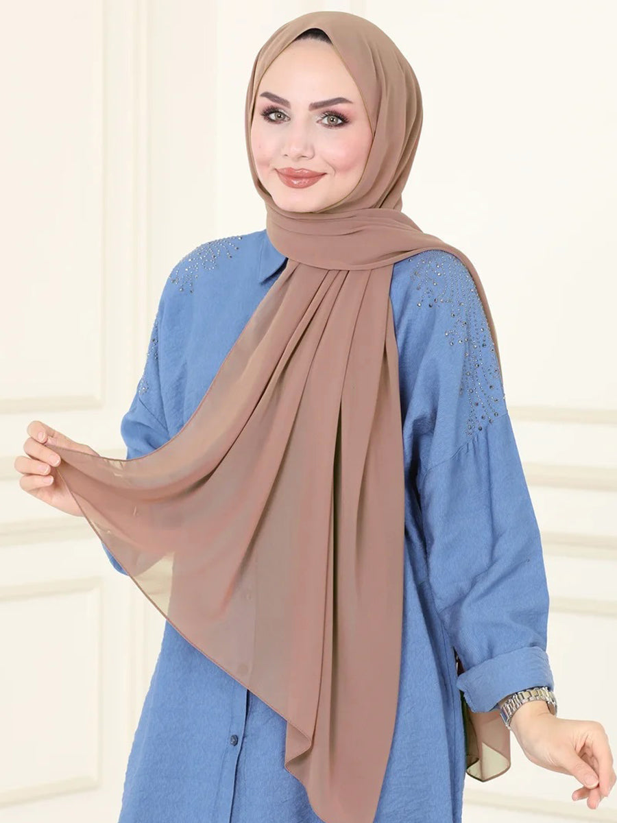 Chiffon Shawl-AC-1001-54