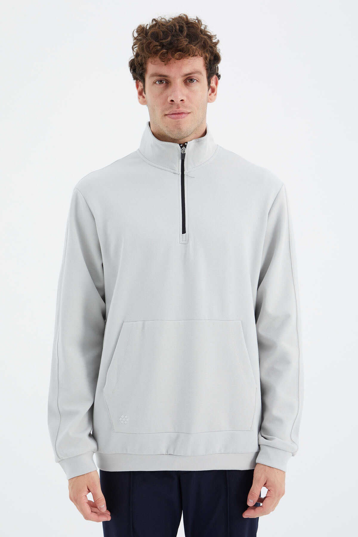 Half Zipper Sweatshırt/AC-3001